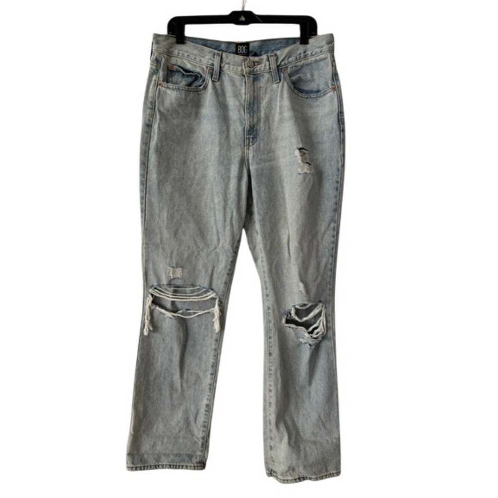 BDG Urban Outfitters Light Wash Distressed Bootcut Jeans Size 32 High Rise